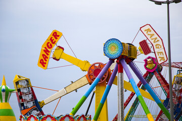 Attraction and luna park
