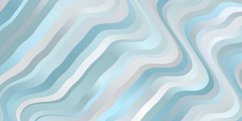 Light BLUE vector template with curved lines. Brand new colorful illustration with bent lines. Template for cellphones.