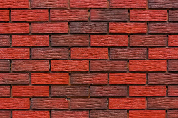 Red brick masonry texture