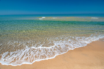 Piscinas beach, dunes and juniper in sardinia