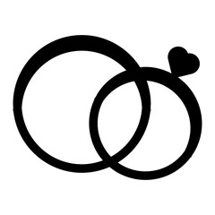 Wedding ring icon