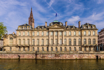Fototapeta na wymiar Cityscape of Strasbourg. Historical center of Strasbourg, Alsace region, France