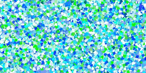 Light blue vector layout with lines, triangles.