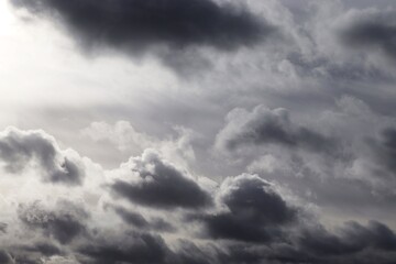 Grey Cloudy Sky