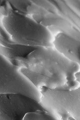 Close up of lotion texture