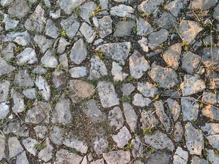 Pavement made of stones