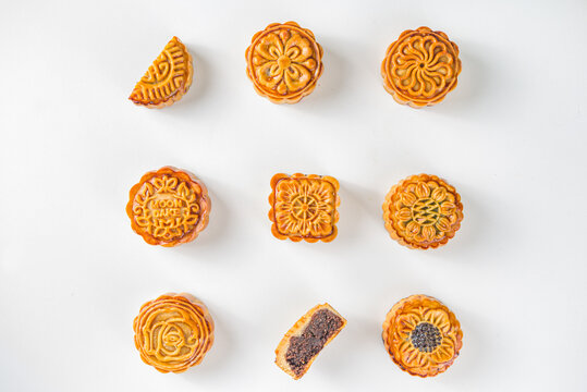 Traditional Chinese mooncakes