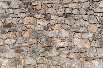 Big ancient stonewall pattern background