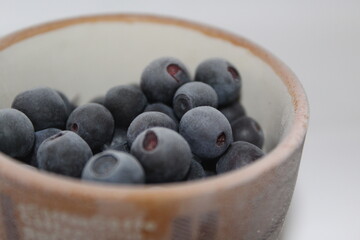 blueberries in a bowl