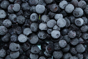 close up of blueberries