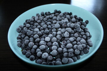 blueberries in a bowl