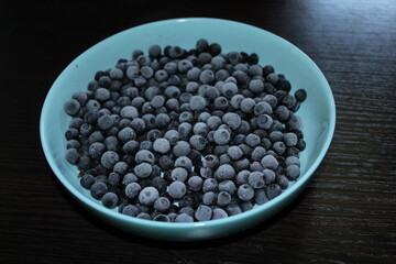 blueberries in a bowl