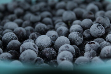 blueberries on a white plate