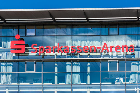 Die Sparkassen Arena in Kiels Zentrum ist die Heimarena des Handballklubs THW Kiel