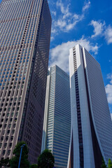 skyscrapers in the city tokyo japan