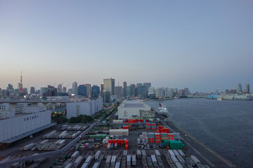 Tokyo Japan Container Bay