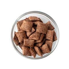 Chocolate Pillows for Breakfast, Choco Cereal Pads, Corn Flakes