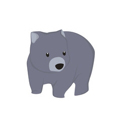 Wombat Illustration