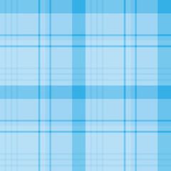 Seamless pattern in simple cozy blue colors for plaid, fabric, textile, clothes, tablecloth and other things. Vector image.