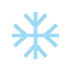 Snowflake vector  icon symbol illustration
