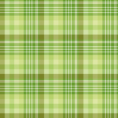 Seamless pattern in simple cozy green colors for plaid, fabric, textile, clothes, tablecloth and other things. Vector image.