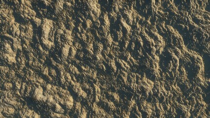 science fiction wallpaper, cosmic landscape, realistic exoplanet, beautiful alien planet in far space, detailed planet surface 3d render