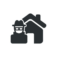 Property vandalism icon