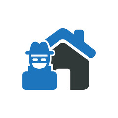 Property vandalism icon