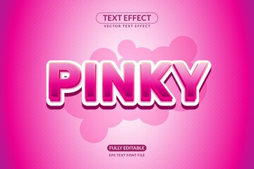 Editable Pinky Feminine Games Text Effect