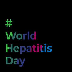 Vector illustration of World Hepatitis Day with fin the missing millions concept. 