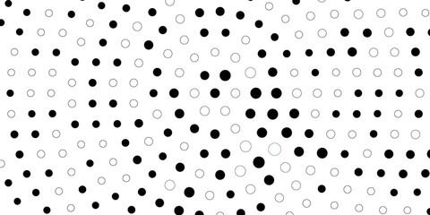 Dark BLUE vector template with circles. Modern abstract illustration with colorful circle shapes. Design for your commercials.