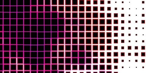 Dark Purple, Pink vector texture in rectangular style. Colorful illustration with gradient rectangles and squares. Template for cellphones.