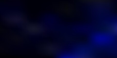 Dark blue vector blurred pattern.