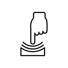 Elastic icon design isolated on white background. Vector illustration