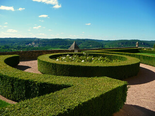 Les jardins de Marqueyssac, Dordogne, Périgord, France