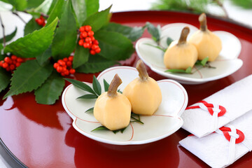 くわいの煮物