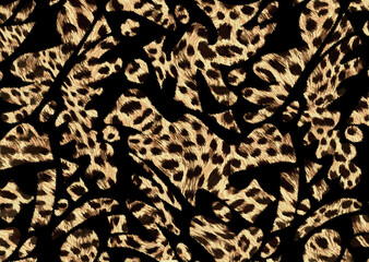 animal print texture design	