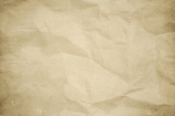 Aged texture of old vintage paper, can be use as abstract background, copy space for text.