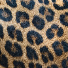 Leopard fur background (real fur)