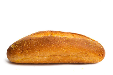 corn bun isolated