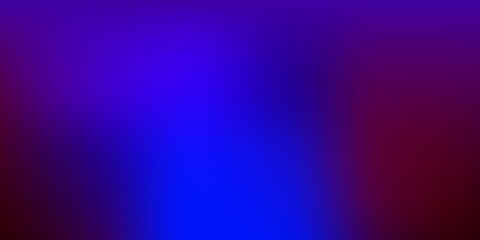 Dark Blue, Red vector abstract blur texture.