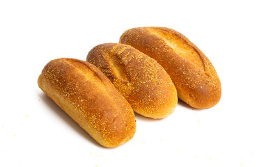 corn bun isolated