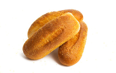 corn bun isolated