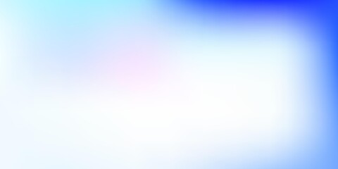 Light Pink, Blue vector gradient blur drawing.
