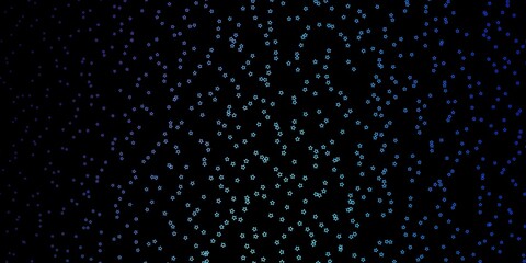 Dark Pink, Blue vector texture with beautiful stars. Colorful illustration with abstract gradient stars. Pattern for new year ad, booklets.