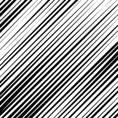 Obraz premium Black abstract vector diagonal stripes. Abstract monochrome background. Vector illustration. Oblique shape. Design element. Trendy pattern for prints, web pages, template and textile design