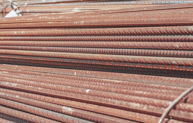 Metal building reinforcement thick in stacks folded