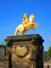 Denkmal August von Sachsen - Goldener Reiter