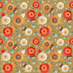 Seamless floral pattern