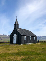 Fototapeta na wymiar Budir Church in Iceland